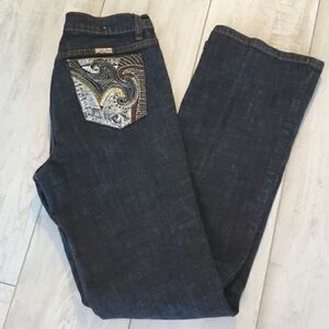 PACO JEANS WITH EMBROIDERED POCKETS